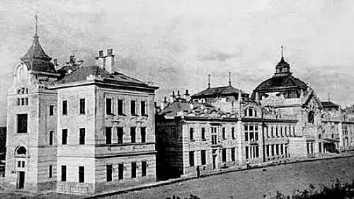 Новый вокзал в начале XX века