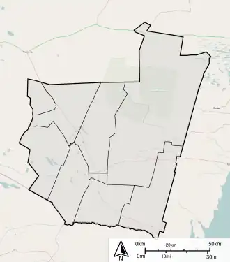 Черноземельский муниципальный район на карте