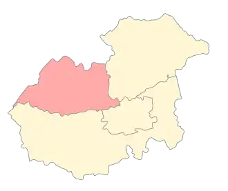 Каменское сельское поселение на карте