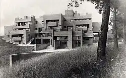 Дом отдыха «Красная Пахра», общий вид. 1976-1979