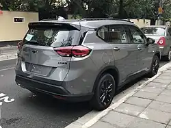 Задняя часть автомобиля 2-го поколения