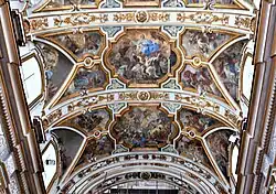 Ф. Солимена. Фрески свода. Жизнь Святого Николая. 1696