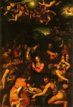 Бронзино. Рождество Христа