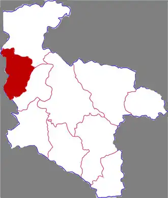 Шицюань на карте