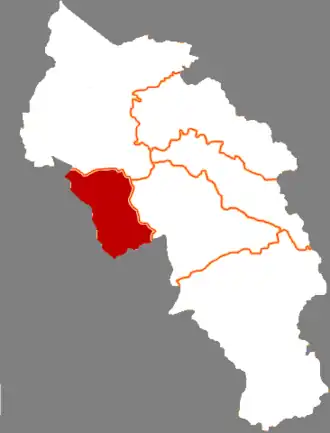 Байинь на карте