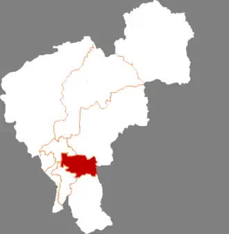 Эрдао на карте