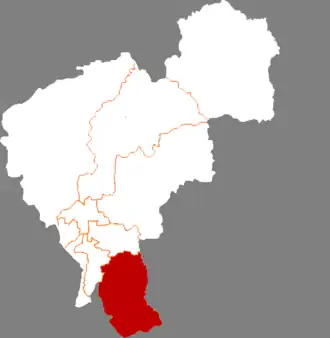 Шуанъян на карте