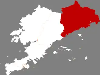 Чжуанхэ на карте