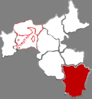 Линцю на карте