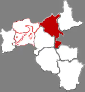 Янгао на карте