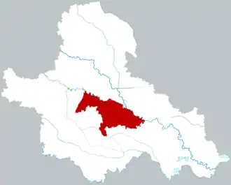 Инчжоу на карте