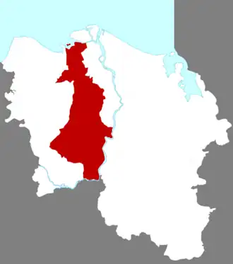 Лунхуа на карте