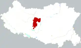 Фусин на карте