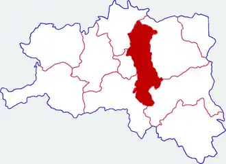 Чэнгу на карте