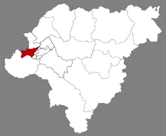 Даоли на карте