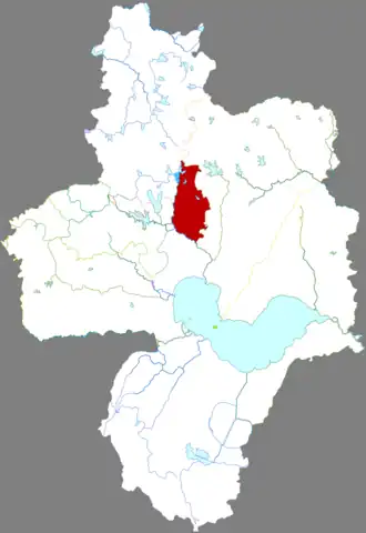 Яохай на карте