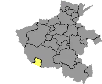 Дэнчжоу на карте