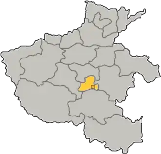 Лохэ на карте