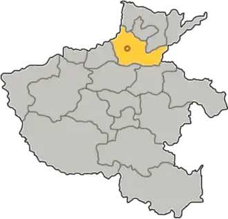 Синьсян на карте