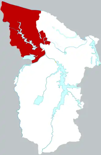 Фэнтай на карте