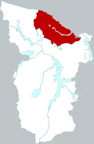 Паньцзи на карте