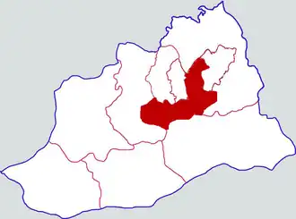 Шаньян на карте