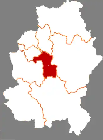 Фэнмань на карте