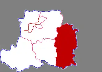 Цисянь на карте