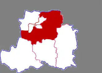 Сянфу на карте