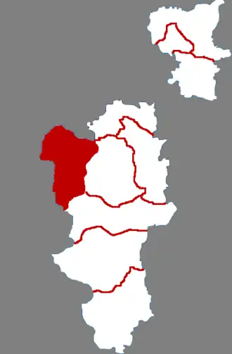 Гу'ань на карте