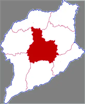 Дунчанфу на карте