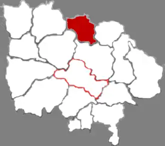 Фыньси на карте