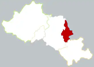 Лоусин на карте