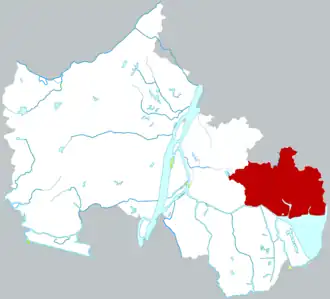 Бован на карте