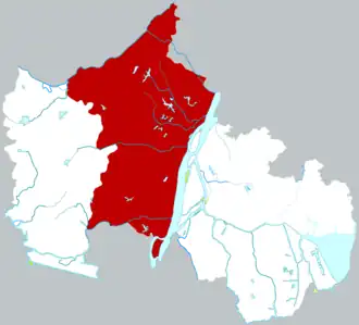 Хэсянь на карте