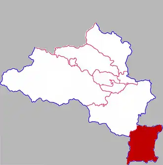 Уган на карте