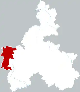 Чаншунь на карте