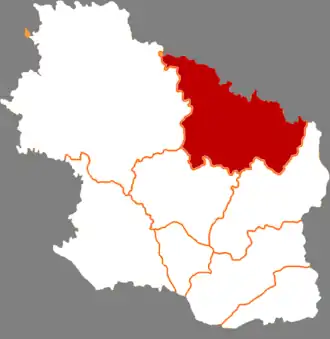 Хуачи на карте