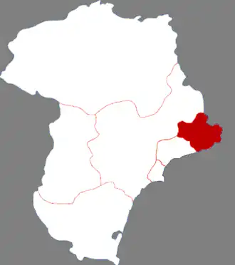 Шаньхайгуань на карте