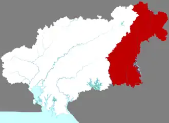 Пубэй на карте