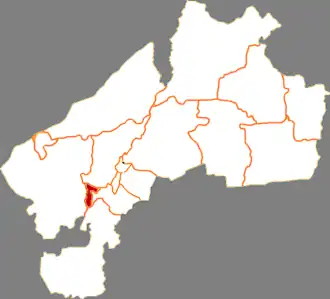 Фулаэрцзи на карте