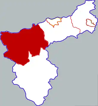 Линбао на карте