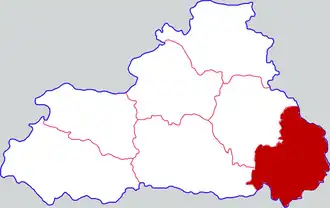 Шаннань на карте