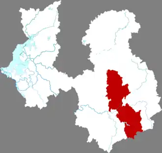 Гуансинь на карте