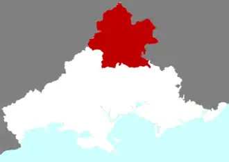 Лухэ на карте