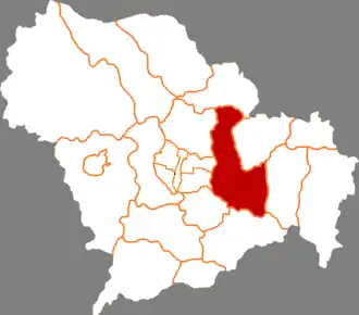 Гаочэн на карте