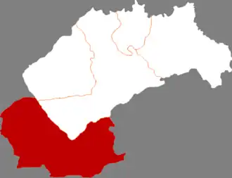 Чанлин на карте