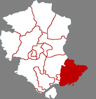 Лаотин на карте