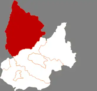 Чанту на карте