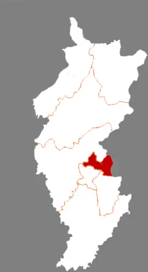 Эрдаоцзян на карте